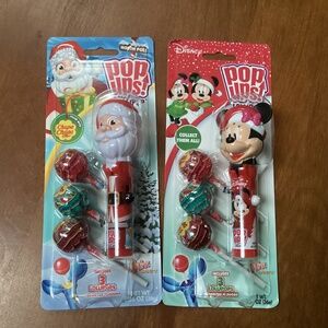 Santa and Mickey Mouse Christmas Pop UPS Bundle New/Sealed